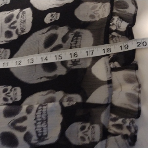 Tripp skull spaghetti strap shirt size 1 - Picture 9 of 12